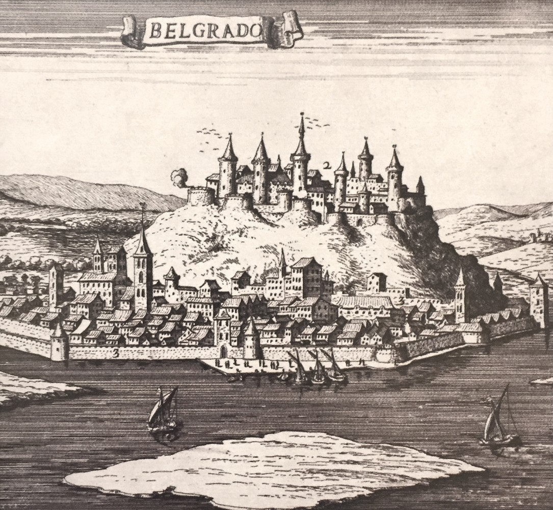 Belgrado : detalj panorame iz 1684. godine