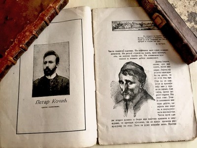 Jazavac pred sudom Petra Kočića. Prikaz izdanja objavljenog u Čikagu 1917. godine