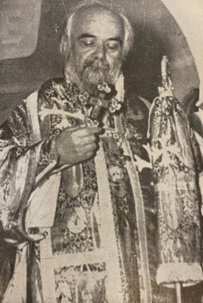 Nj. P. episkop žički Nikolaj Velimirović (fotografija objavljena 1955)