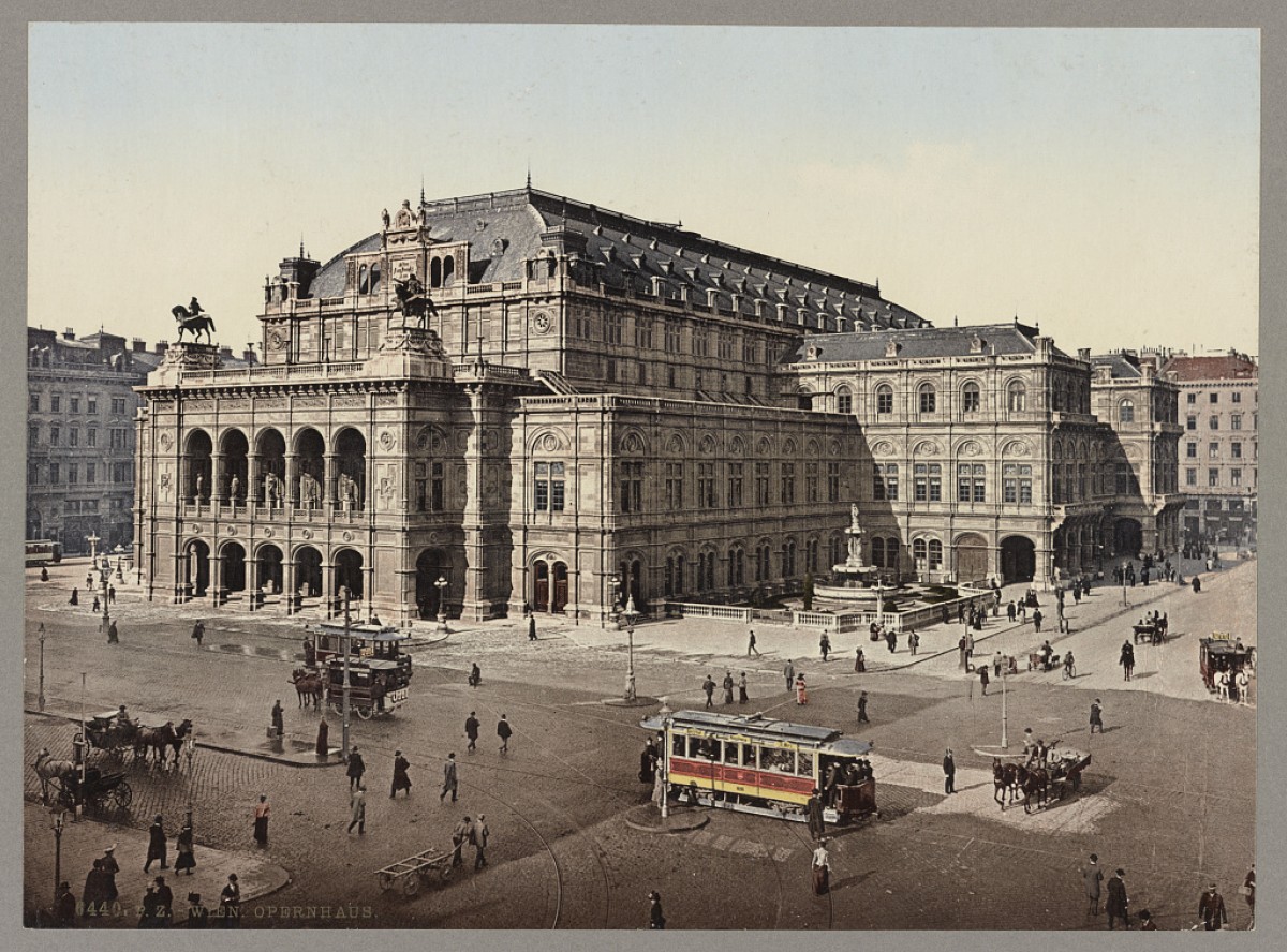 Opera u Beču oko 1890-1906: Opernhaus, Austrija