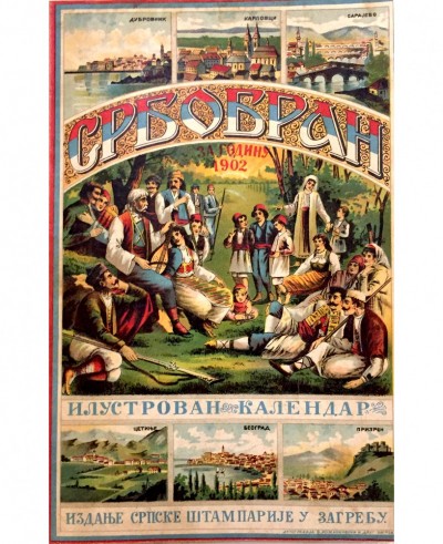 Srbobran, ilustrovani kalendar iz 1902. godine